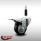 Service Caster 3'' SS Black Poly Swivel 7/8'' Expanding Stem Caster Total Lock Brake SCC-SSEXTTL20S314-PPUB-BLK-78 - alternate 2